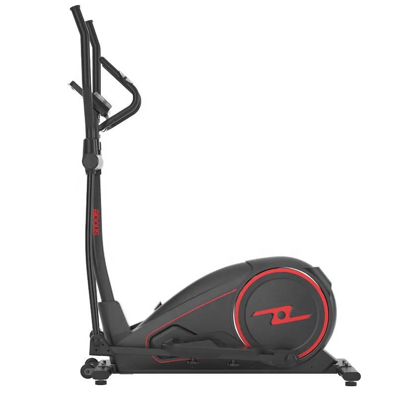 Snode Gym Equipment Magnetic Indoor Rear-Driven Elliptical Trainer Machine for Home Use for Men and Women