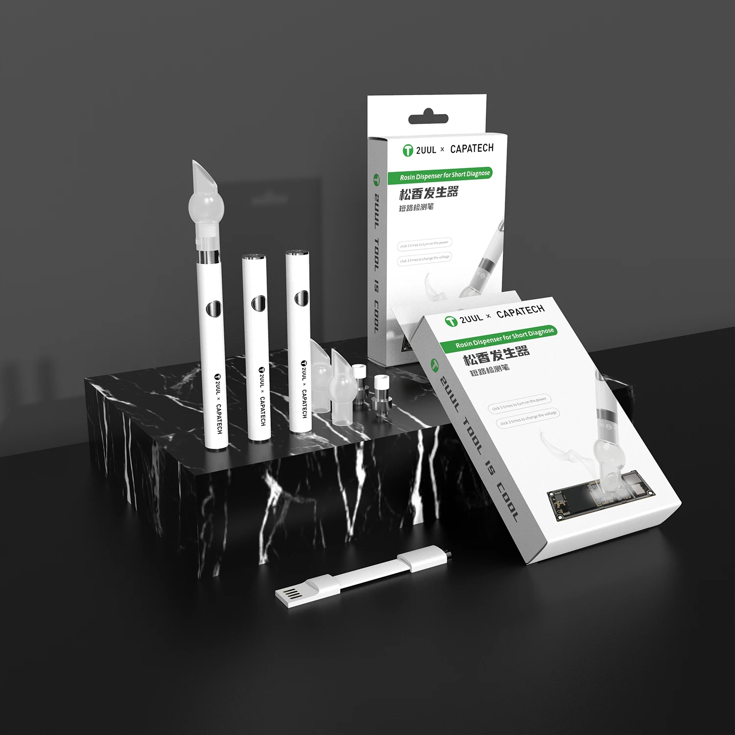 2UUL Rosin distribution PCB board short circuit diagnosis pen mobile phone motherboard repair repair tool