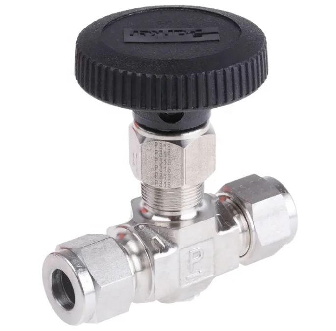 Hot Parker V Series needle valve TYPE 4F-V6LR-SS 4M4F-V6LR-B 4F-V6LR-HC offer quick shut off of fluids