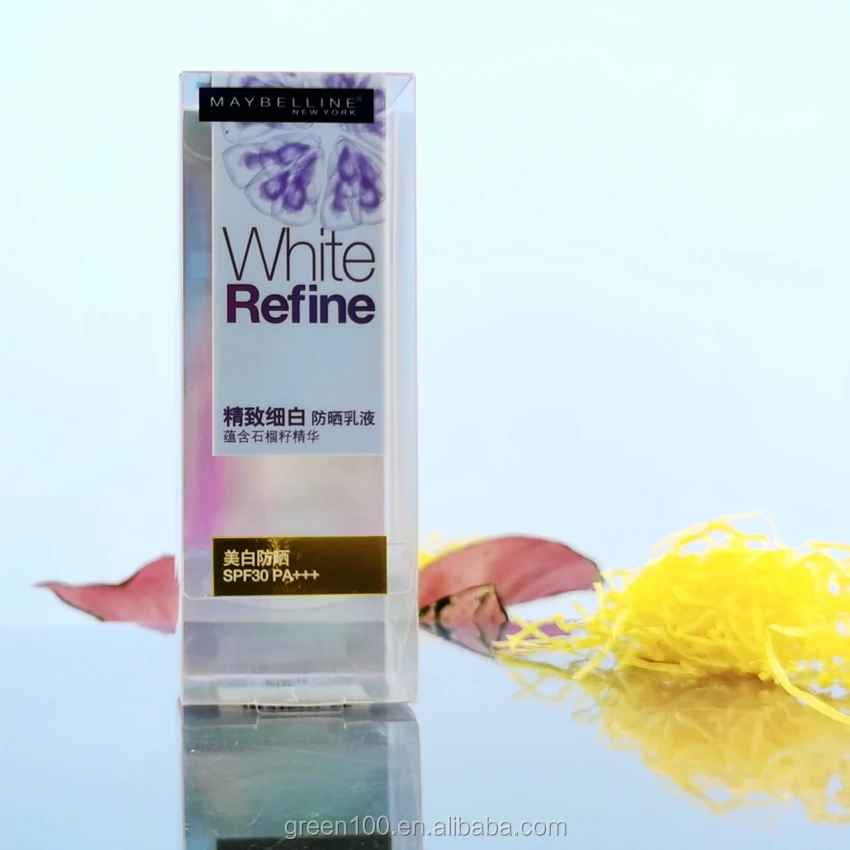 Most repeat customers Clear PVC/PET Recyclable Material Folding plastic Transparent pvc boxes for cosmetics