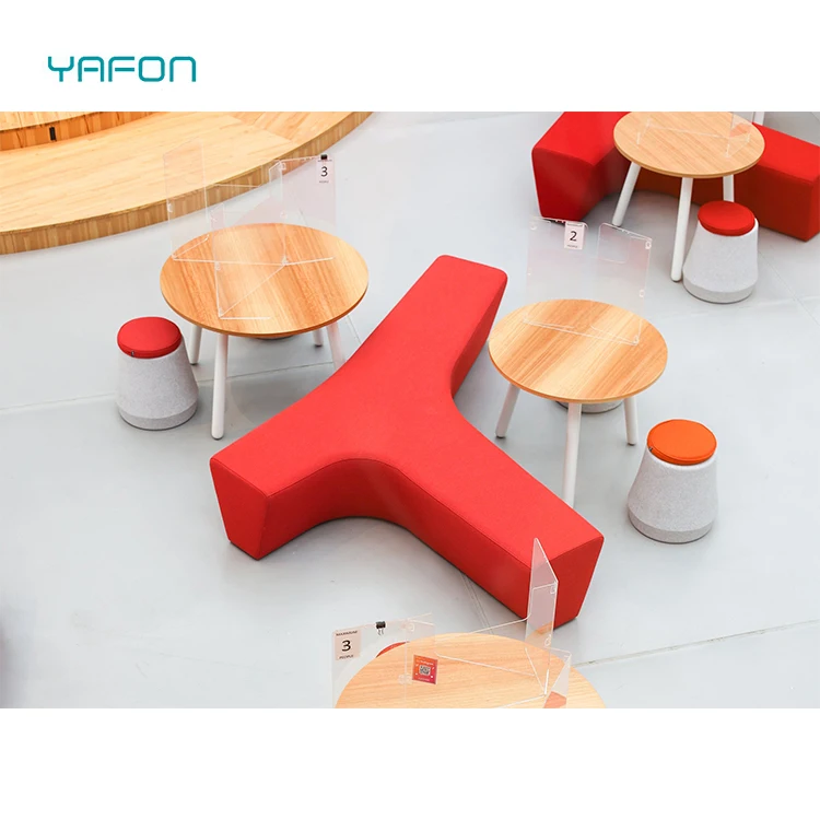 Современный большой Модульный Набор для дивана откидная офисная мебель школьного отеля общественного ожидания и релаксации