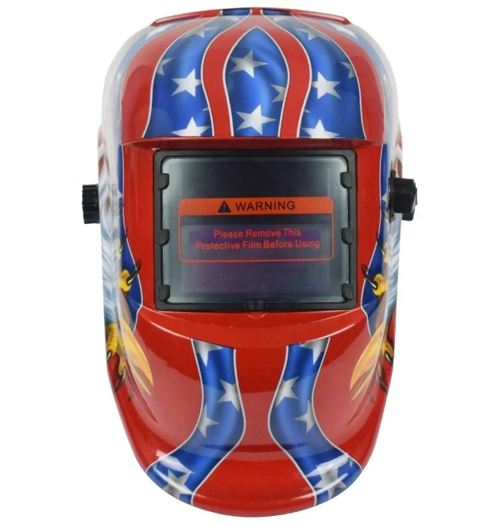 Сварочный шлем на солнечной батарее