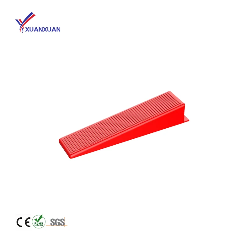 Premium Red Reusable Wedge Tile Leveling System Accessory