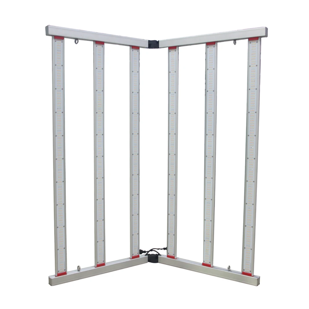 
Aglare 6 Bars Samsung Chips Full Spectrum High PPFD 600w Dimmable Led Grow Light for Plant Grow 