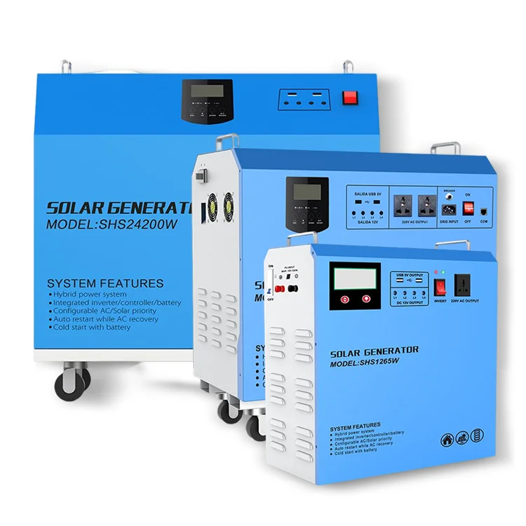 10Kw 30Kw 80Kw 100Kw Industrial  Photovoltaic Solar Power Battery Panel Hybrid Inverters Energy System Kit