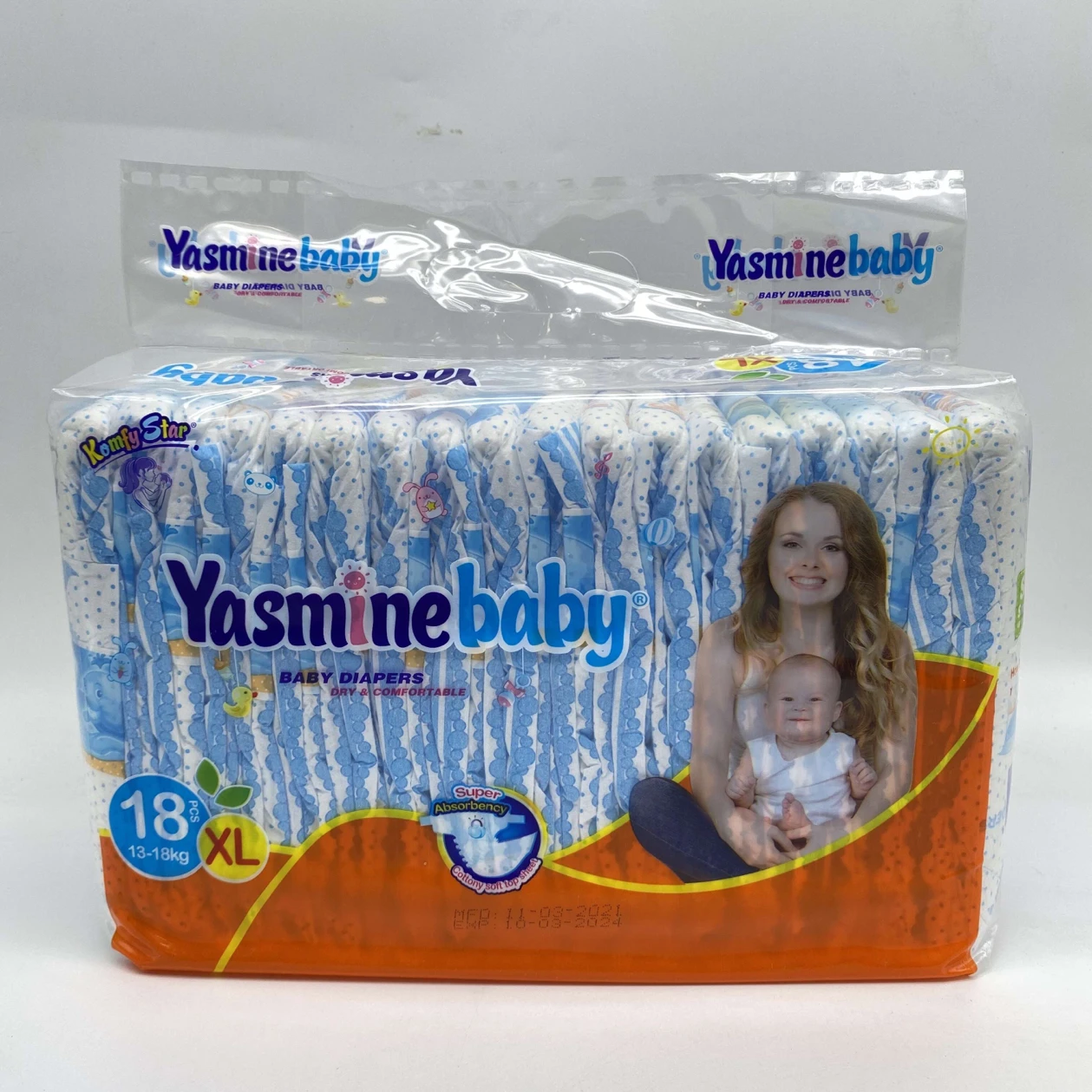 custom wholesale SAP super absorbing Couche Diapers Yasminebaby soft breathable diaper nappies for sale