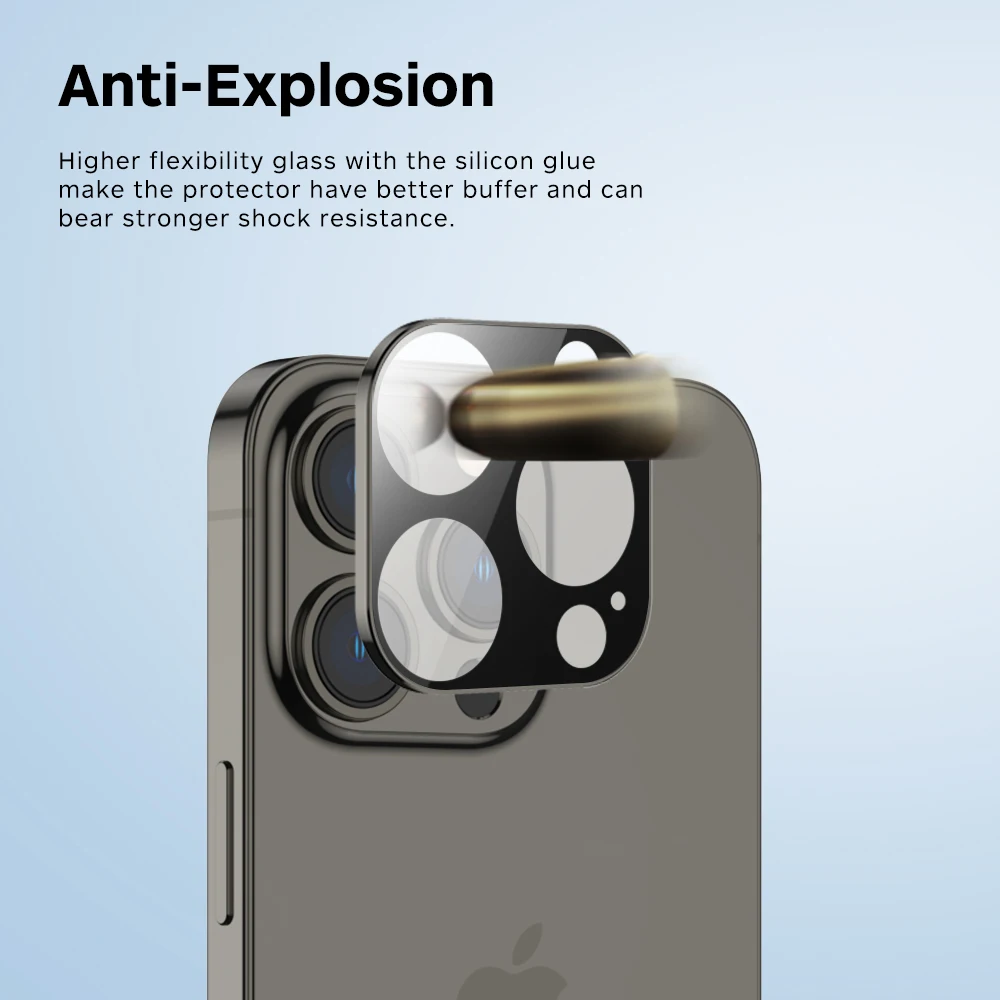 Mobile Phone Back Cover Sticker 3D Full Cover Camera Len Protector Film Golden Back Skin Sticker for iPhone 13