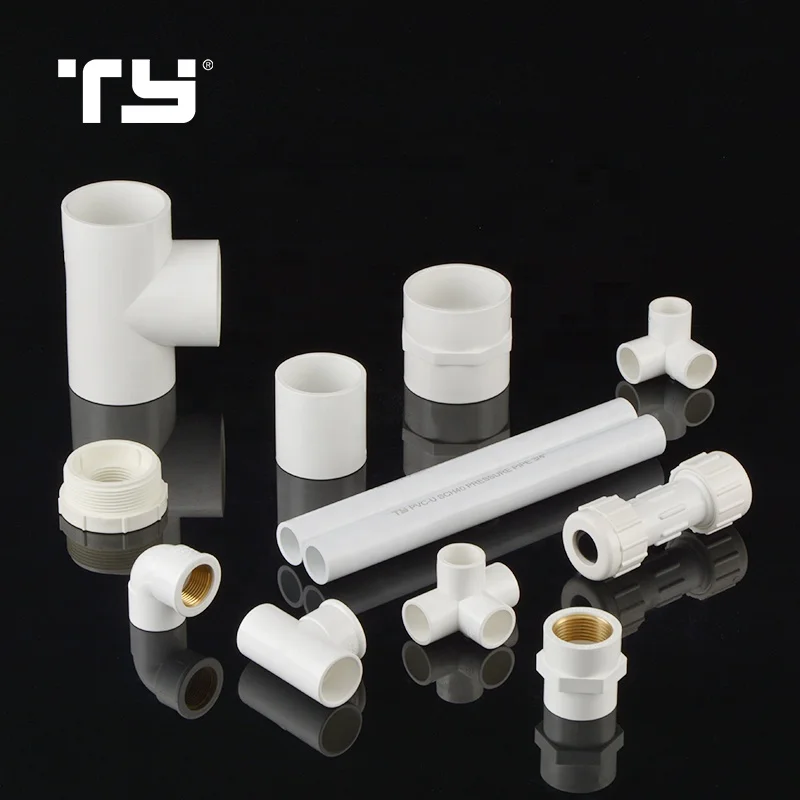 SCH40 UPVC ПВХ перегородка фитинги пластиковый резервуар