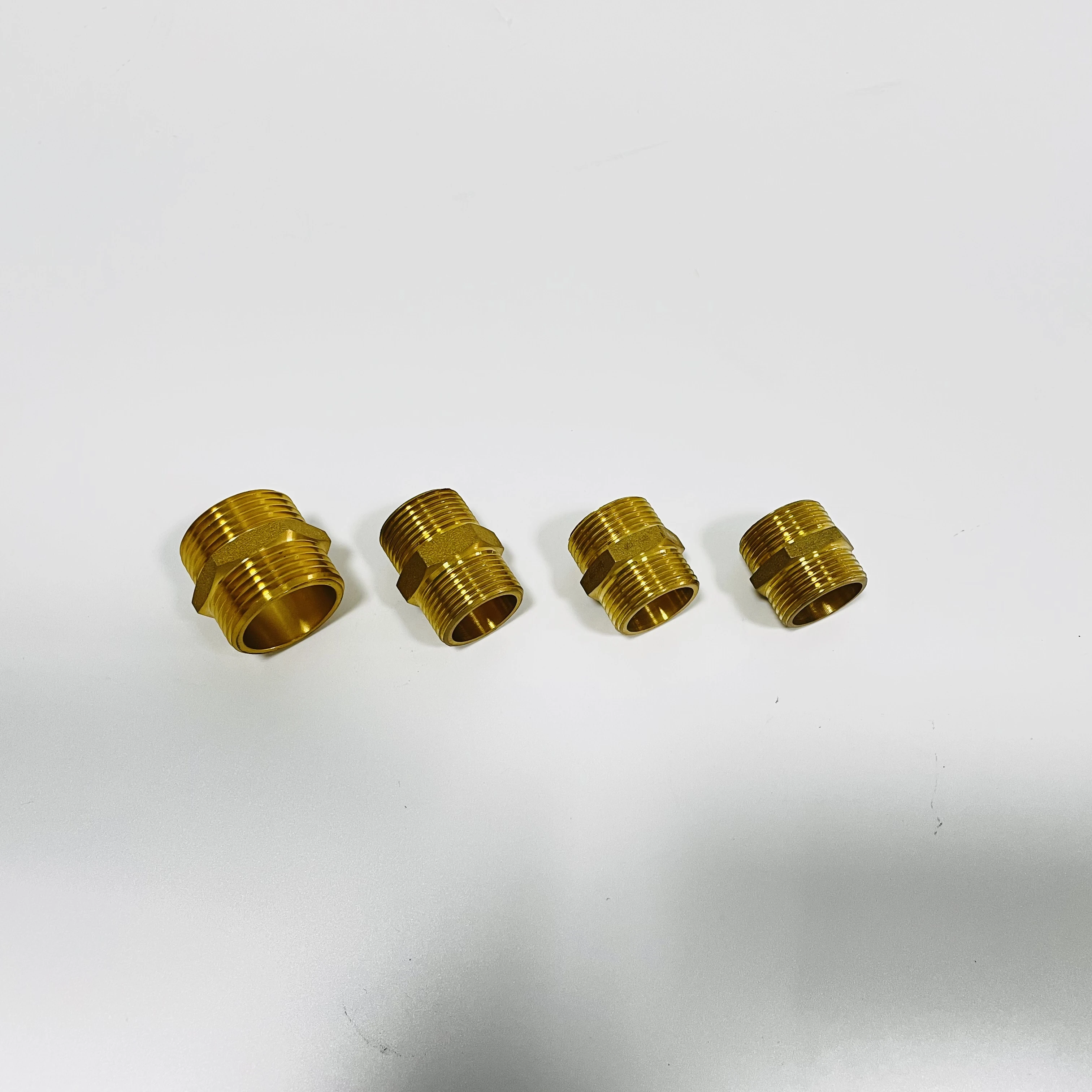 Hot Sales Male Pipe Nipple Fitting Brass Hexagon All Thread Pipe Nipple CE Female and Male Thread Making Kit 3 Years 3.0 Mpa