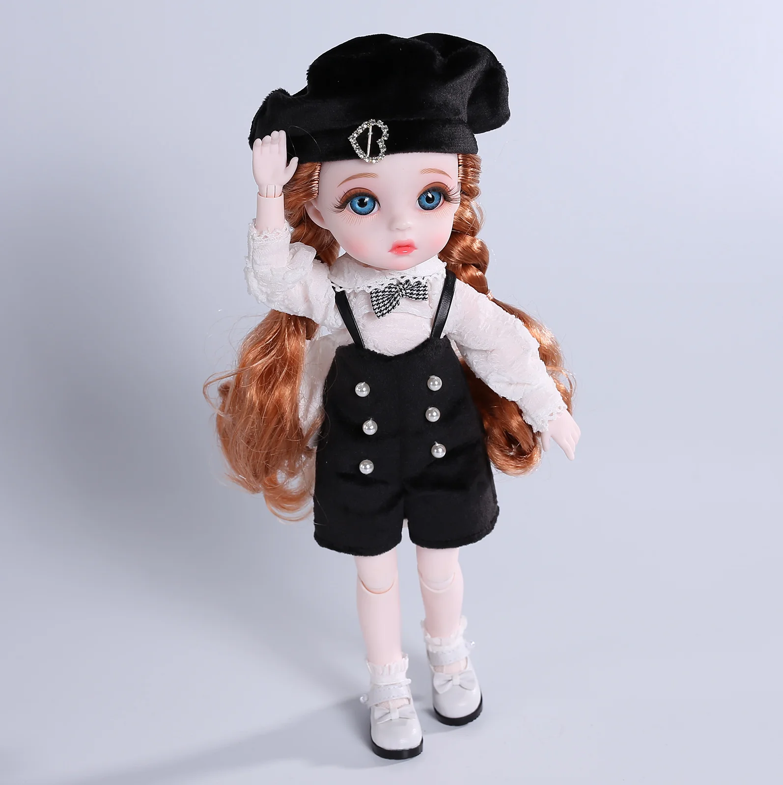 12inch DBS Lucky Series Doll 1/6 BJD Name by Lucky Angel mechanical joint Body With makeup,Including Full outfit clothe shoe wig