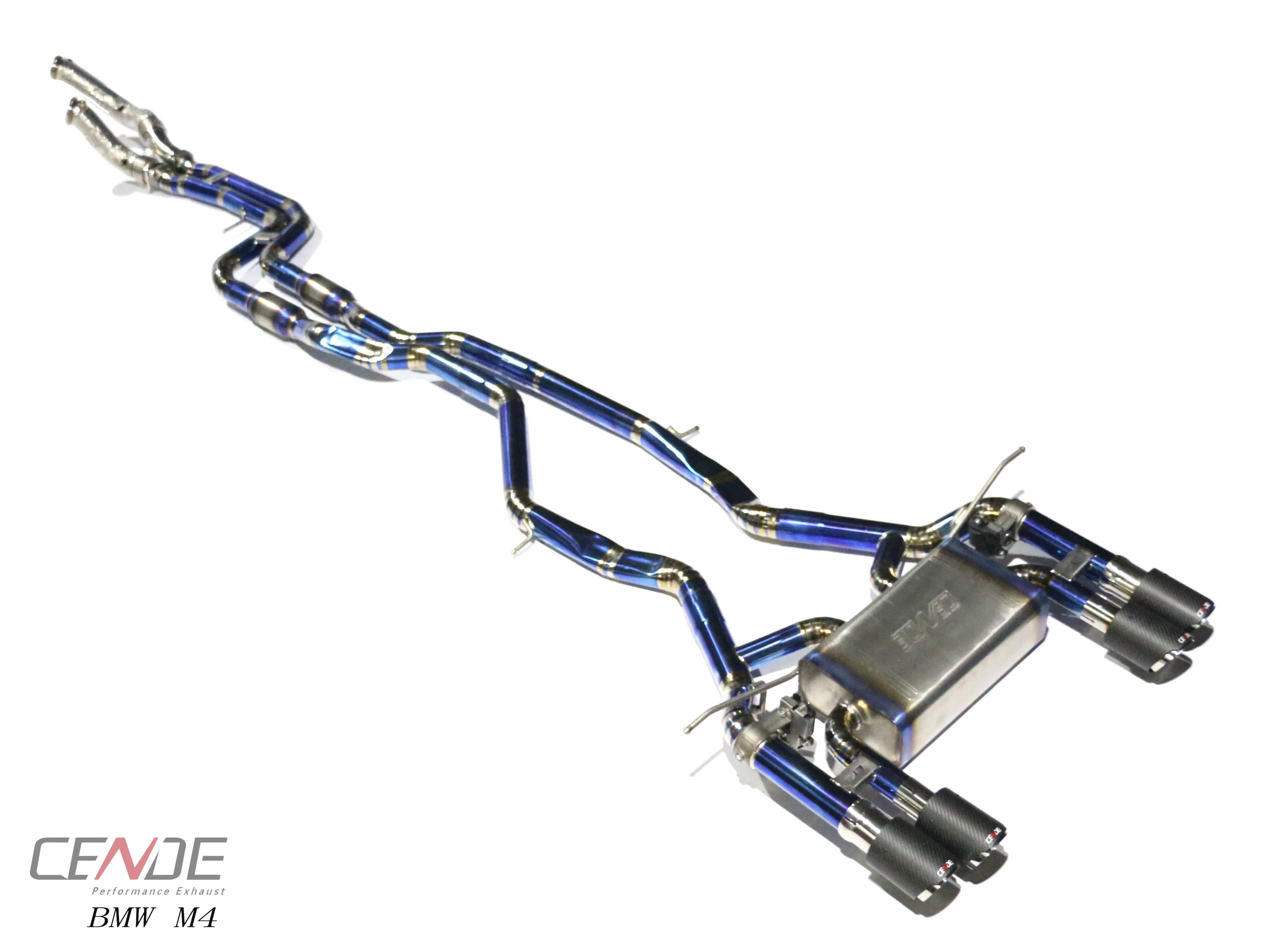  Титановые выхлопные трубы Catback для BMW F80 F81 M3 M4