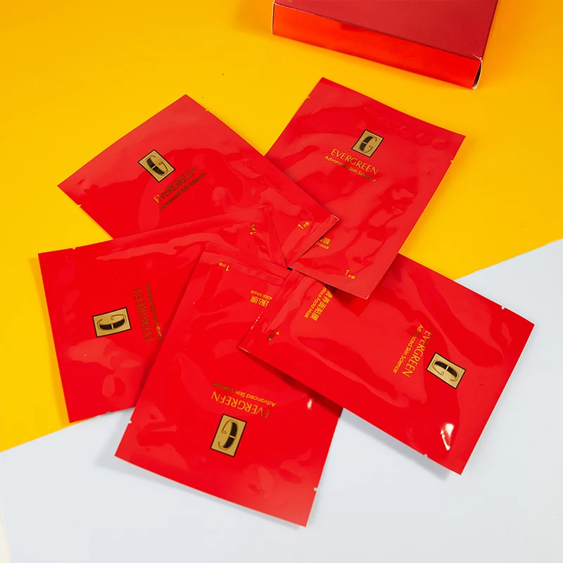 Маска для ухода за кожей увлажняющий отбеливающий крем для лица с экстрактом граната полифенолы антоцианидины 25 мл 5 шт Косметическая маска для лица