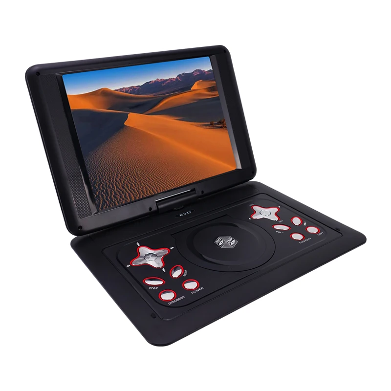 Tntstar TNT-298 2021 дешевые супер тонкий EVD портативный dvd-плеер с экраном игры