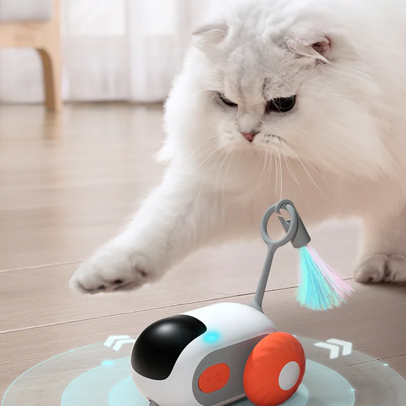Joypet Interactive Remote Control Electric Cat Toy Dual Mode Puzzle Stick Intelligent Running Car