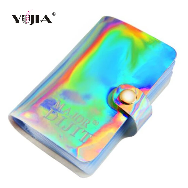 Factory selling Laser snake pattern nail art stamping plate bag 4 design plate bag