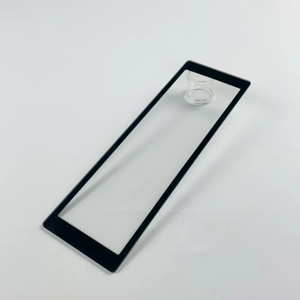 Custom Cut Thin Corning Gorilla Glass Silk Screen Printing Glass Touch Screen  Tv LCD Screen Tempered Glass