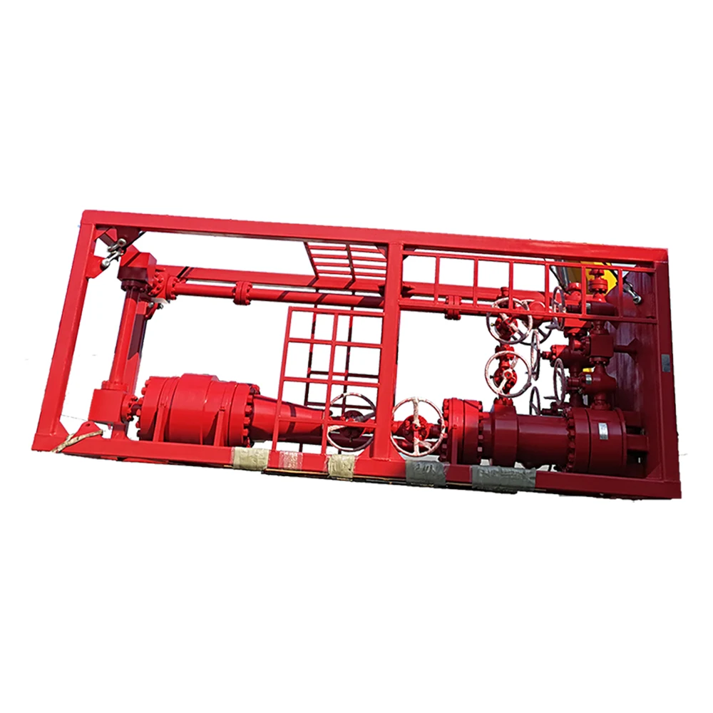 API 6A New Style Hot Selling Drilling Mud Well Head Desander Solids Control Mud Cleaner