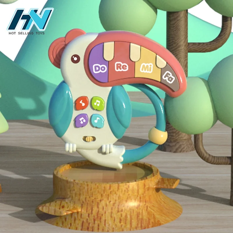 Baby early educational electronic organ toys cartoon animal keyboard piano toy musical instrument