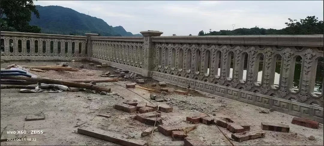 2024 new design casting in place  plastic decorative  concrete baluster mold for sale