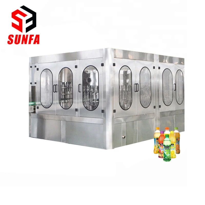 
Complete line of fruit juice filling machines / liquid filling machine 