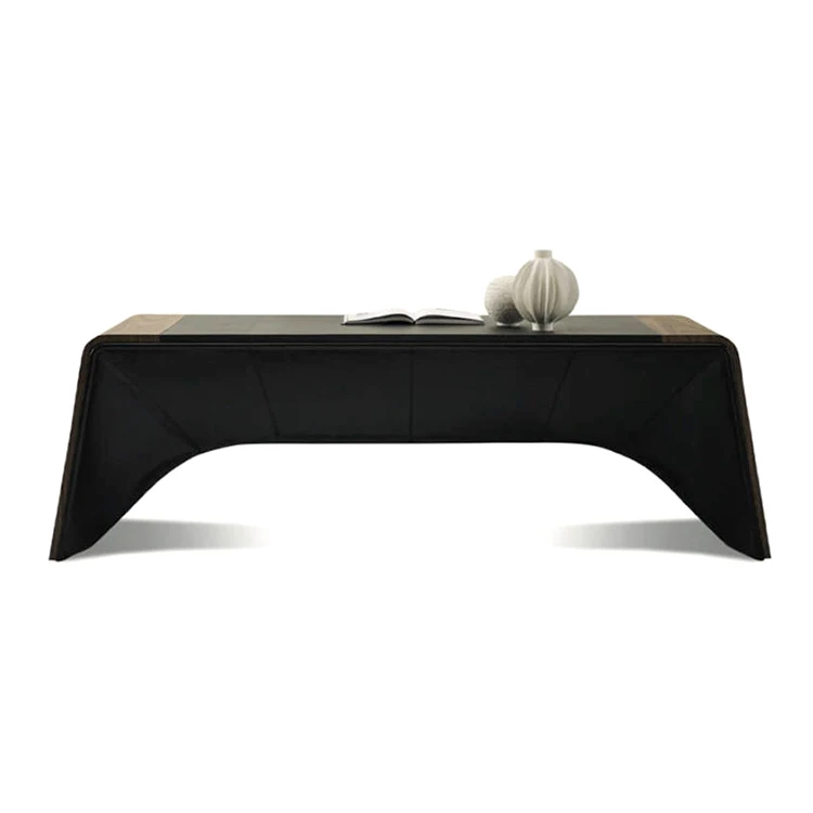Luxury Contemporary Commercial Office Furniture Wooden Work Table Computer Table Home Office Solid Wood Manager Table
