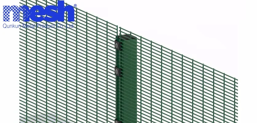 highsecurity Modern design easily assembled clear view airport fence high security 358 anti climb fence