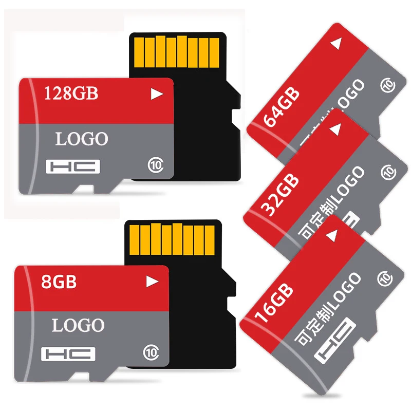 Hot Selling Memory Card Sd Card 64gb 2gb 4gb 8gb 16gb 32gb 128gb 512gb Sd Card 128 Gb For MP4 Camera Mobile Phones