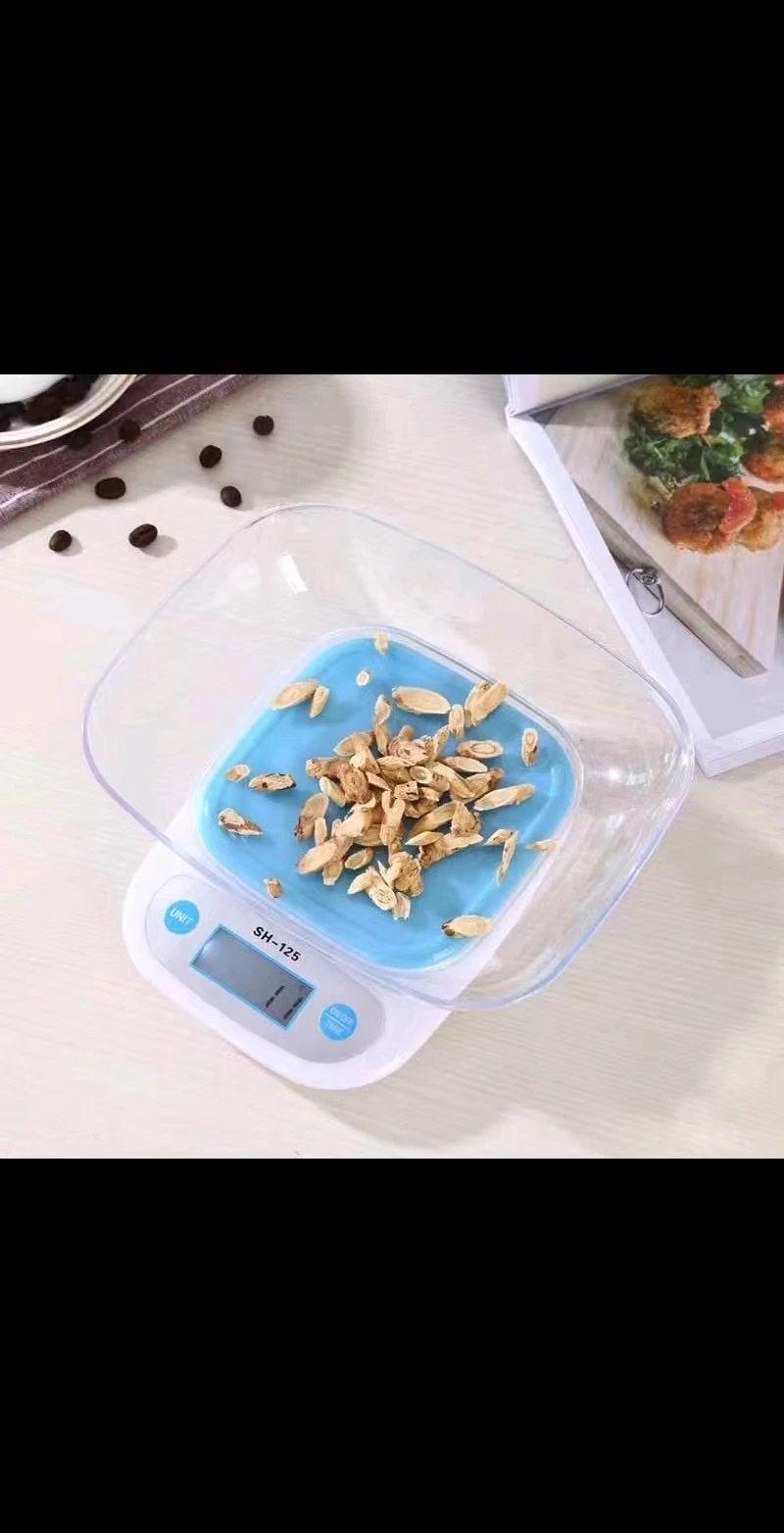 New design factory price hot selling digital kitchen scale white light 125