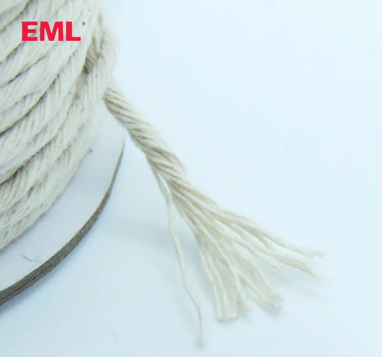 factory wholesale hoodie cord cotton strings reflective thread waxed cotton cord polyester cord manufacturer