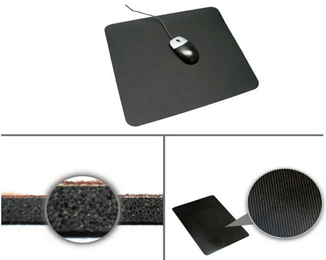 Stock 14X24 Inch Blank White Mouse Pad Material Neoprene Rubber Fabric Blank Playmat For Sublimation Printing