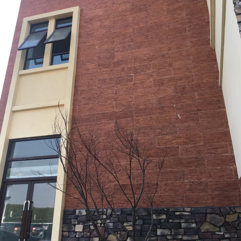 
Exterior Clay 3D Tile Outdoor Porcelain Flexible Stone Ceramic Wall Tile 