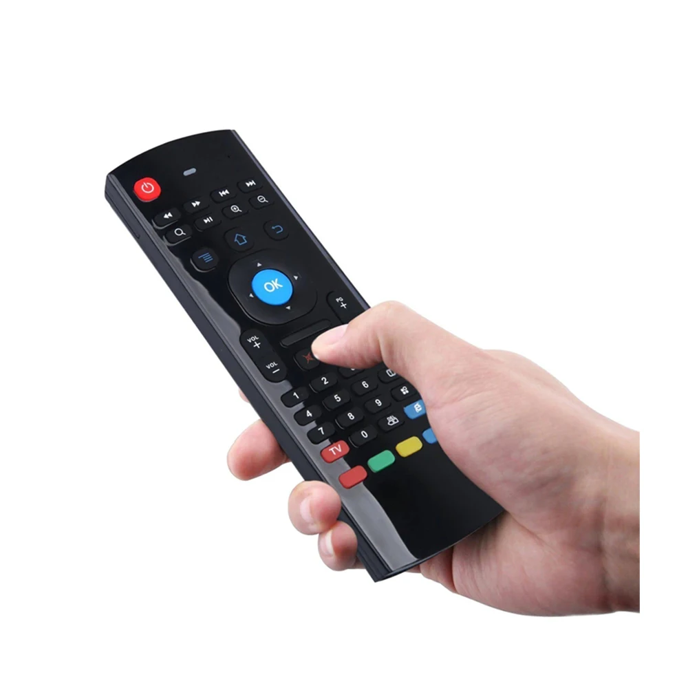 mini mx3 air mouse backlight universal tv remote control wireless keyboard air mouse