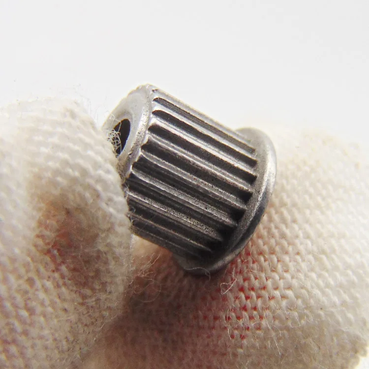 Buy custom made micro pinion small tooth wheel metal pulley timing belt gear