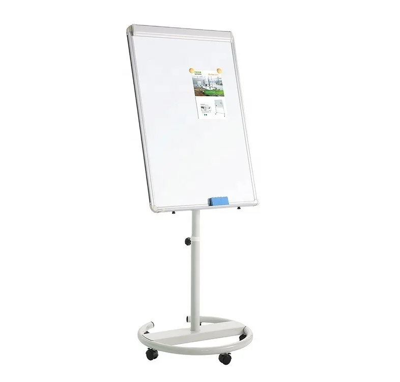 Заводская низкая цена регулируемая высота флип-подставка для таблицы сухой стираемый магнит белая доска для комнат класса