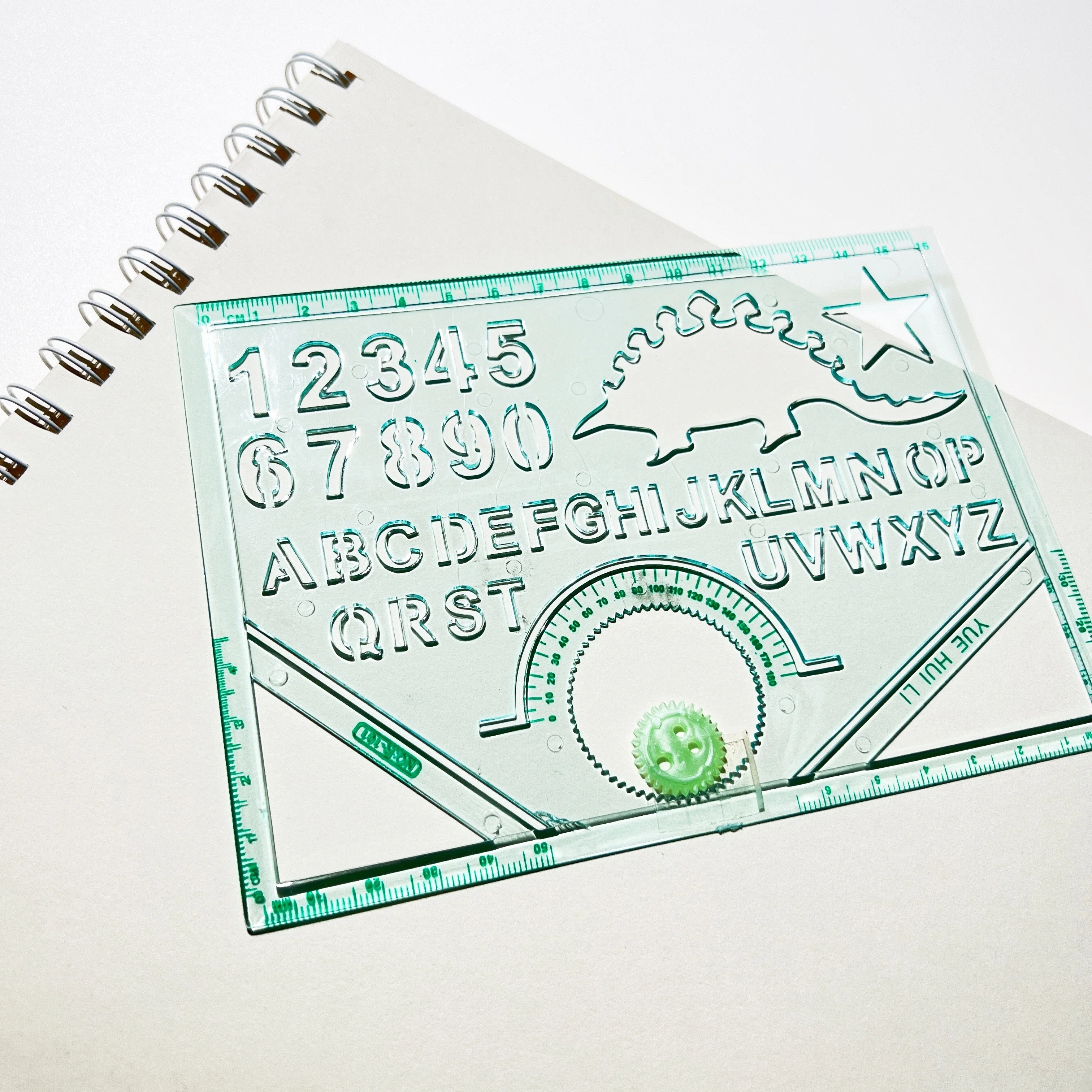 30 45 60 Degree School Math Plastic geometry Ruler Shape Template School Sturdy Art Design Drawing Aid Tool stencil Ruler