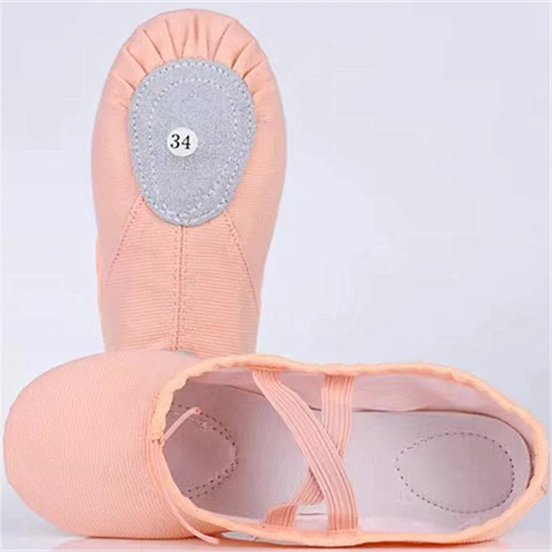 Factory Wholesale Professional Shiny Satin Flesh Ballet Pointe Shoes for Girls Soft Ballet Dance Wear