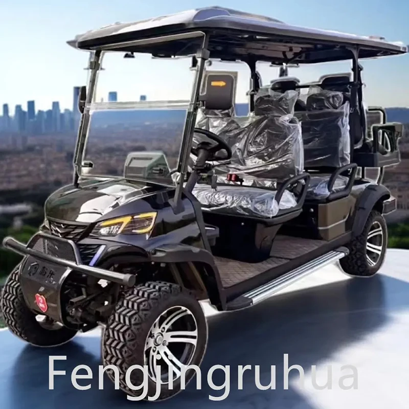 KK Golf Cart 2 + 4 местная литиевая батарея настраиваемый гольф-багги Новая электрическая гольф-тележка с Bluetooth-динамиком