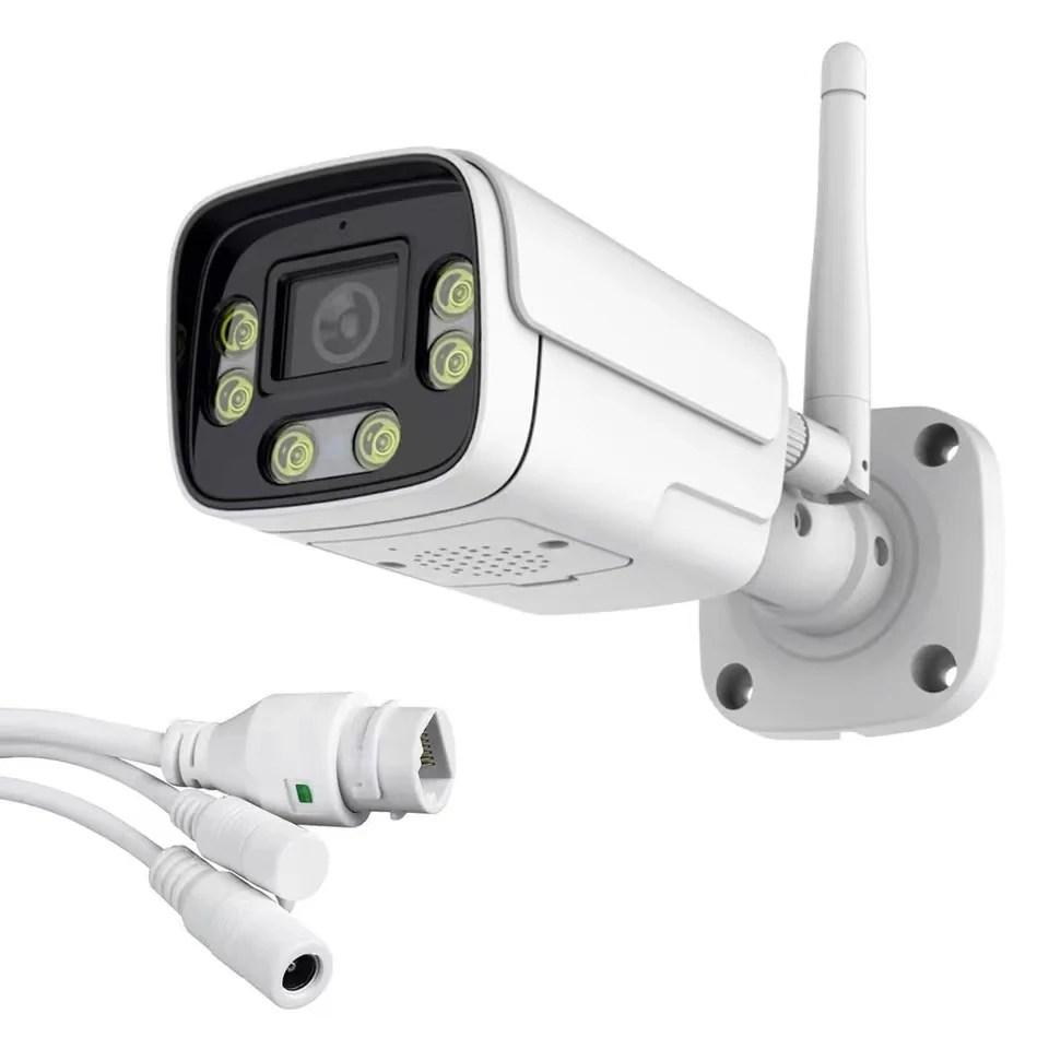 Smart IP Camera Wi-Fi Bullet WiFi Oncif Camera Tuya 3/4MP Smart Home Security Wired CCTV Camera