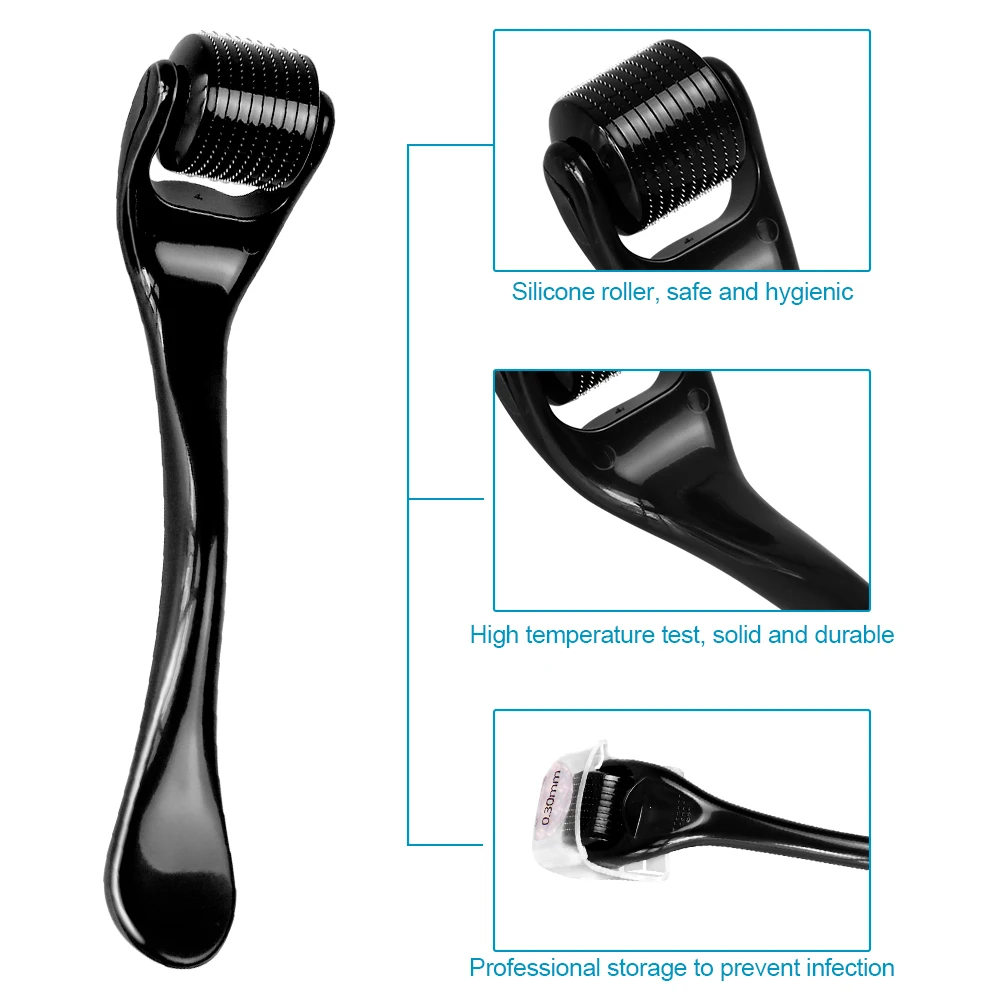 Микро-игольчатый ролик Derma 540 Иглы 0 2-3 мм для кожи головы микро-ролик