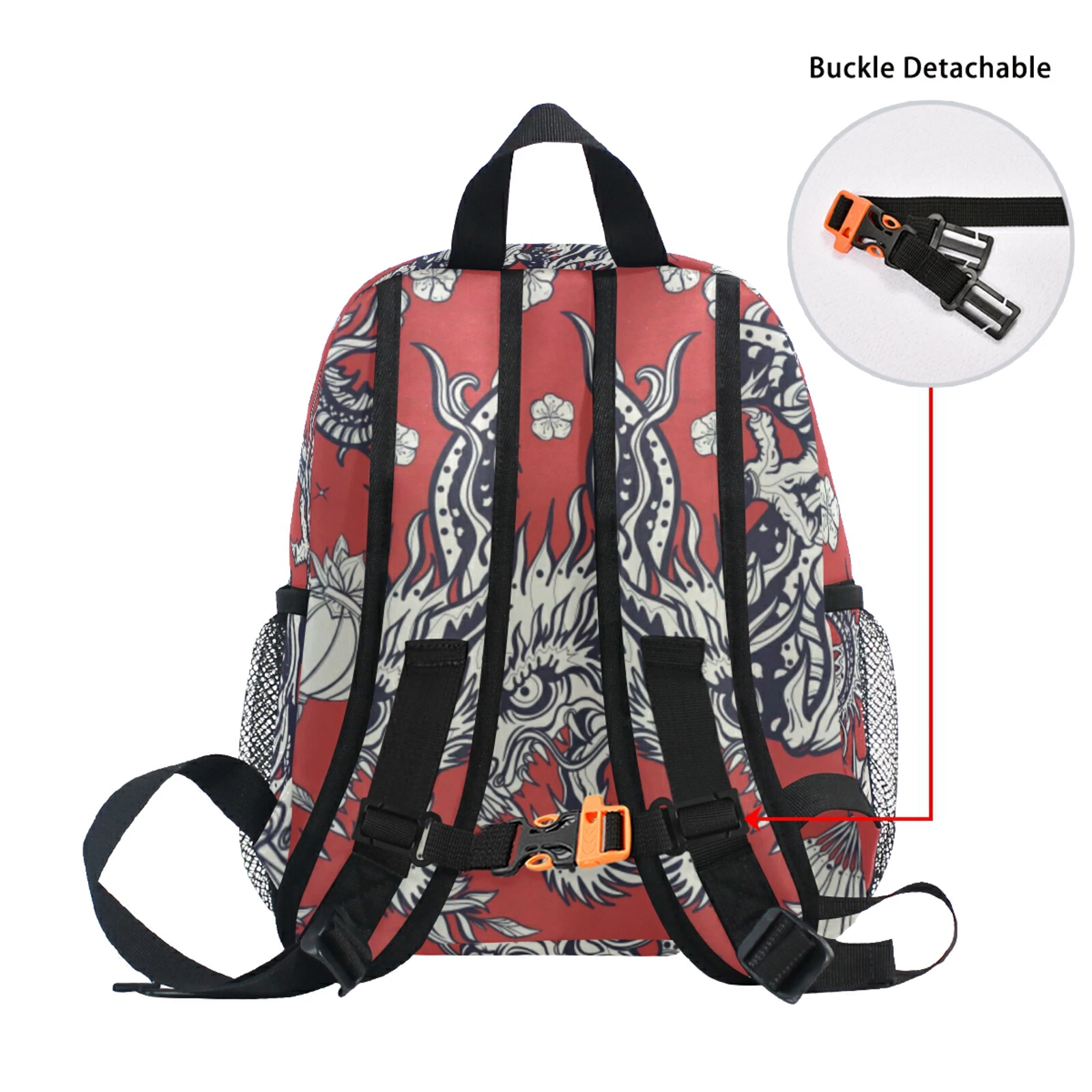Hot sales Cheaper Custom Dragon print kindergarten School Bag backpack Book Bags for Kids