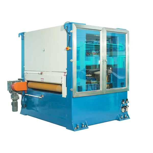 
Guangdong Flat Sheet Belt Polishing Machine for Stainless Steel Plate Deburring Small Piece De-Slagging and Edge Rounding 