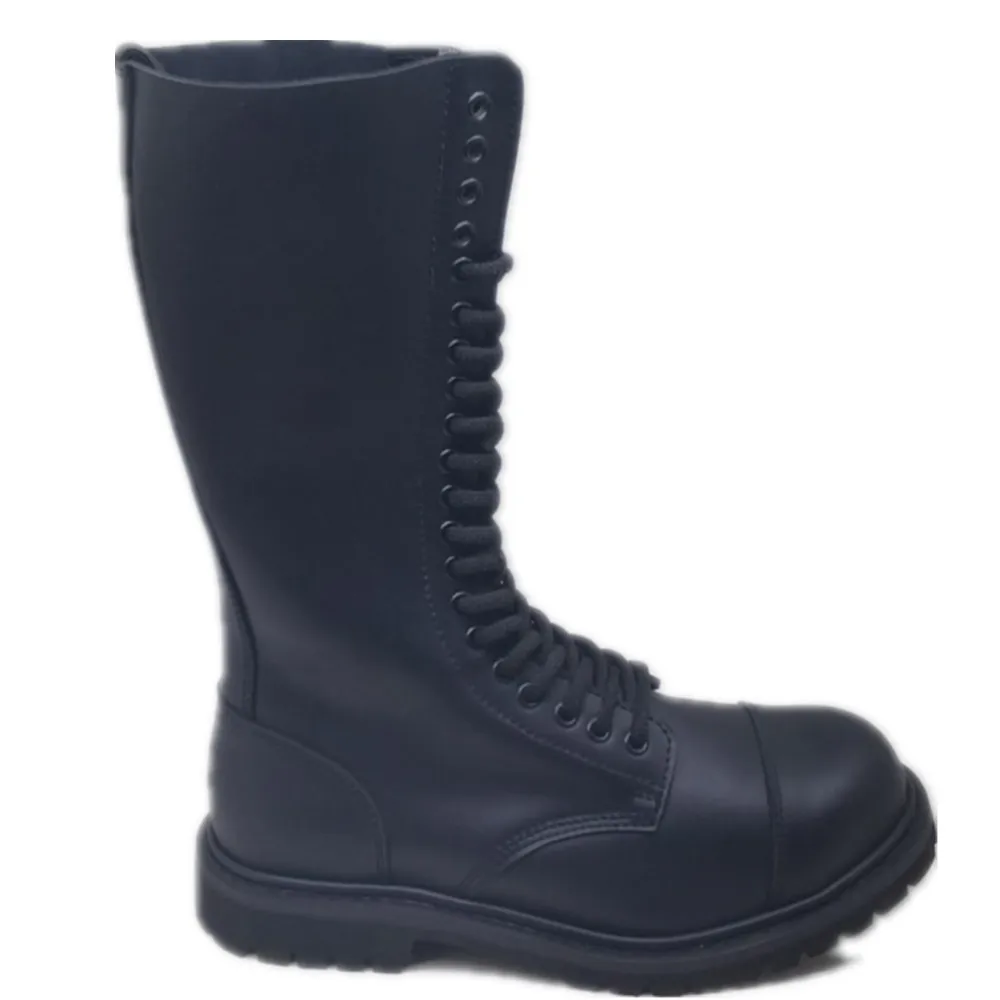 Gaomi Morning Glory Manufacturer OEM custom wholesale goodyear full grain leather long tube boots