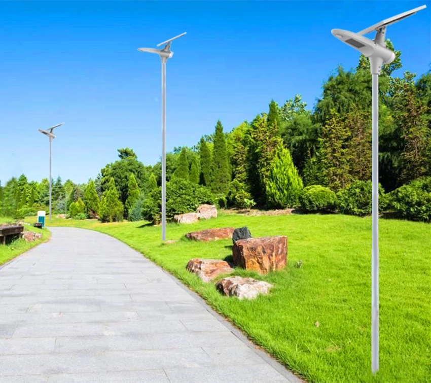 Second Generation 6000LM Smart MPPT Controller Remote Control Instructions Integrated Solar Street LED Outdoor Use IP66 Road