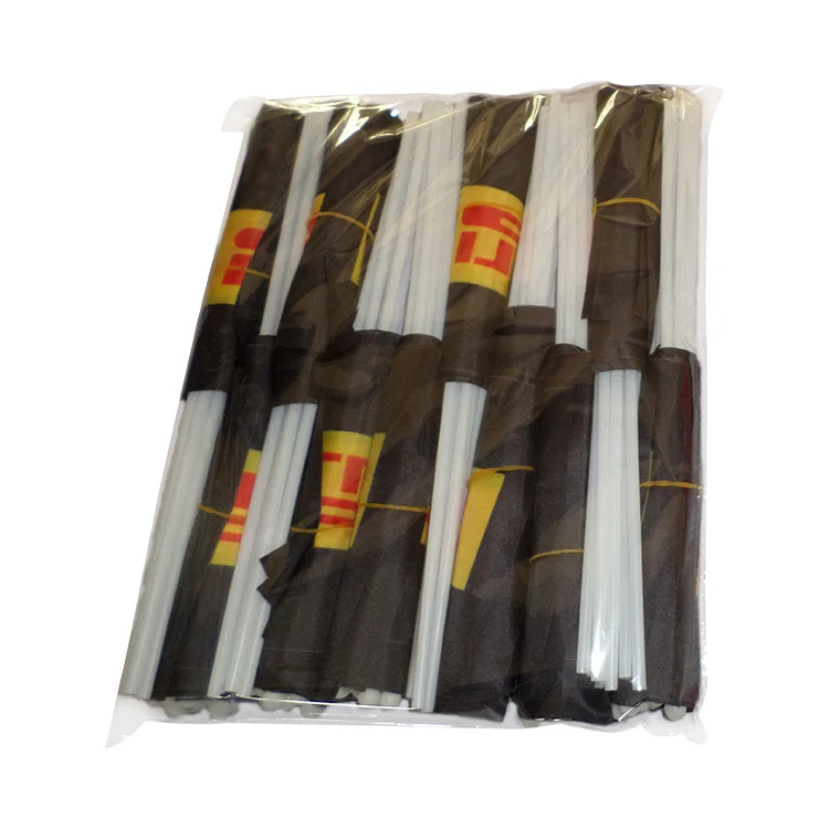 Fast Shipping Custom 30*45cm Finland Hand national Flag with stick Digital Polyester mini hand Finland car flag with clip