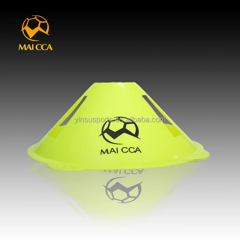 Customized Football Training Obstacle Logo Plate Obstacle Marking Discs Marking Signpost Roadblocks Soccer Training Cones