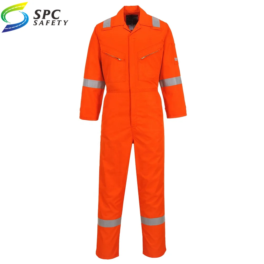 Best price High vis Workers Uniform Cotton fabric red Working Suit Overall Workwear Safety Uniform Coveralls