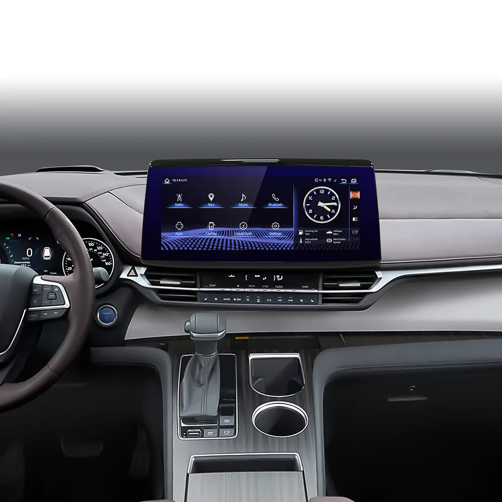 12 3 'Carplay для Toyota Sienna 2021-2022 Android 13 GPS navi мультимедийный плеер беспроводной автомобильный радиоприемник HD экран