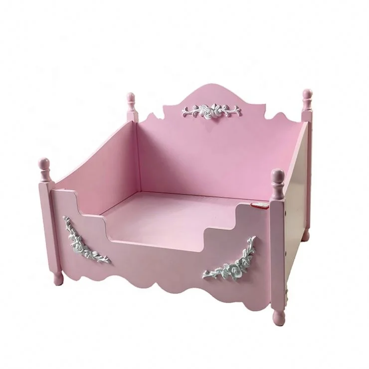 Hot selling and high quality cat dog wooden pet bed
