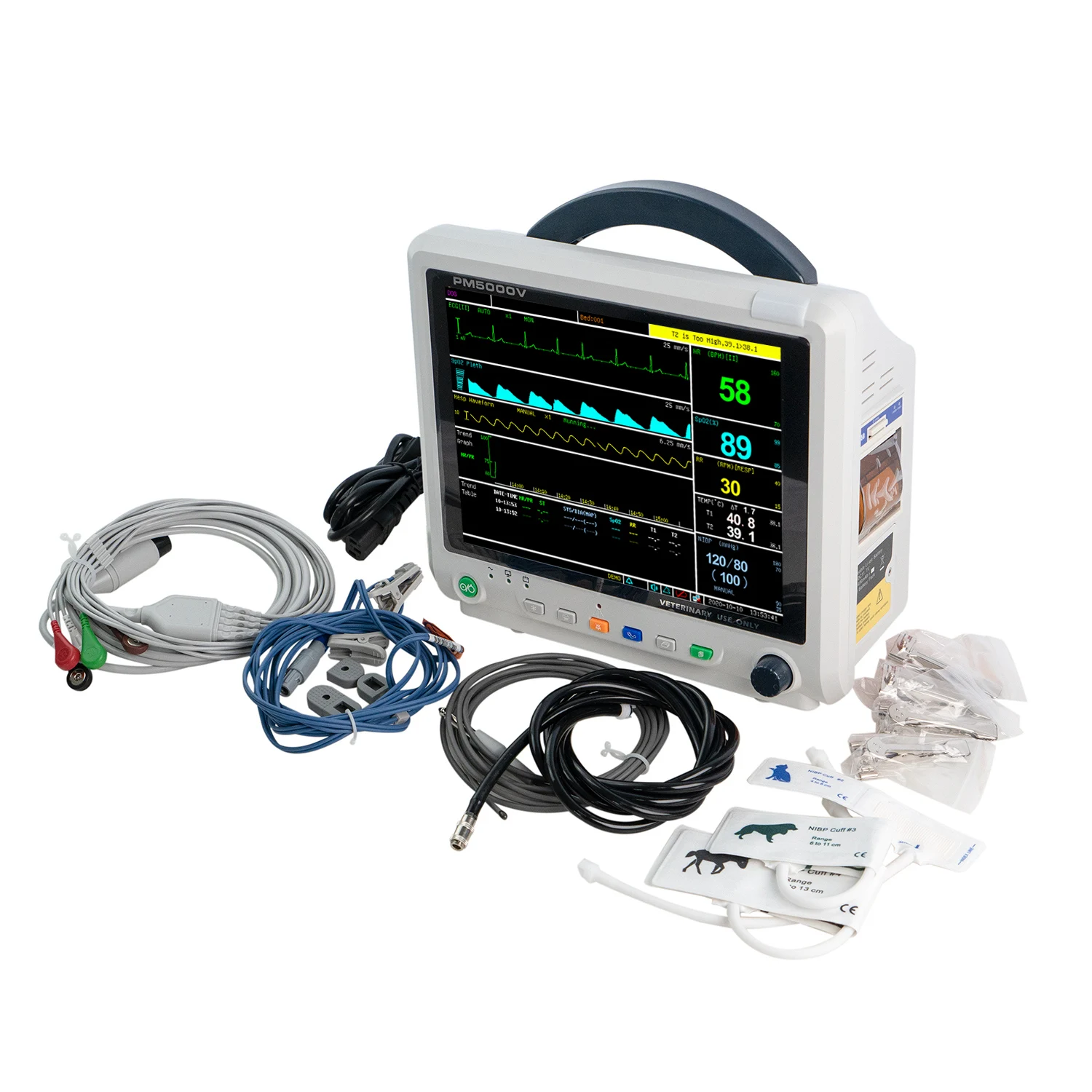 PM5000V Veterinary Patient Monitor