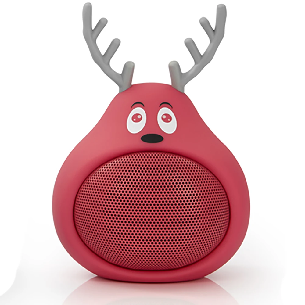 
EN71 Certificated China Portable Speakers Audio System Sound with TWS Christmas Reindeer 